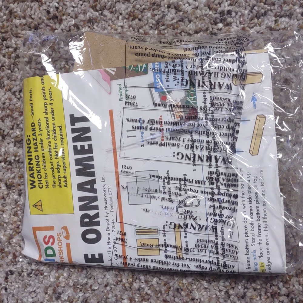 The Home Depot House Ornament